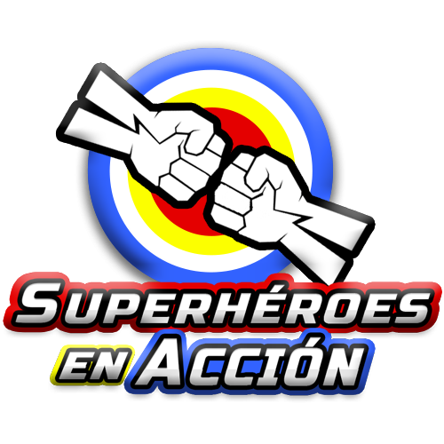 Logo Superhéroes en Acción